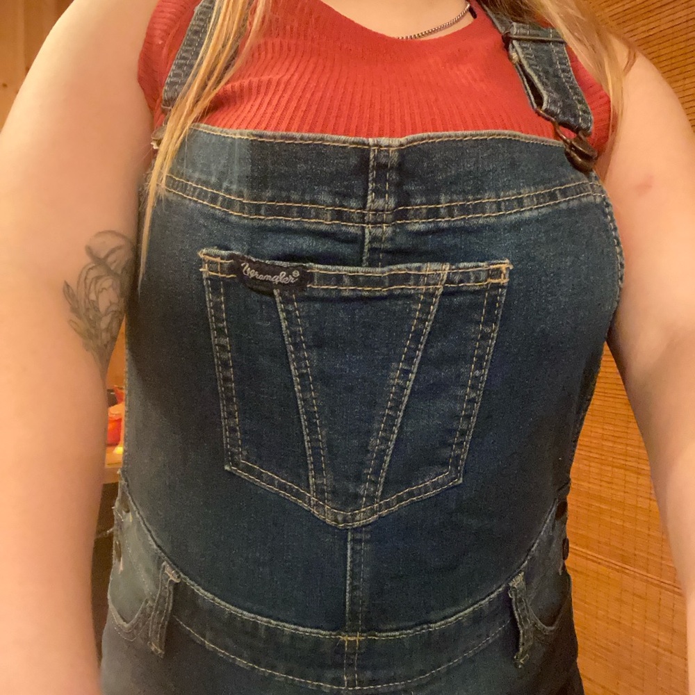 Wrangler Classic Blue Denim Overalls